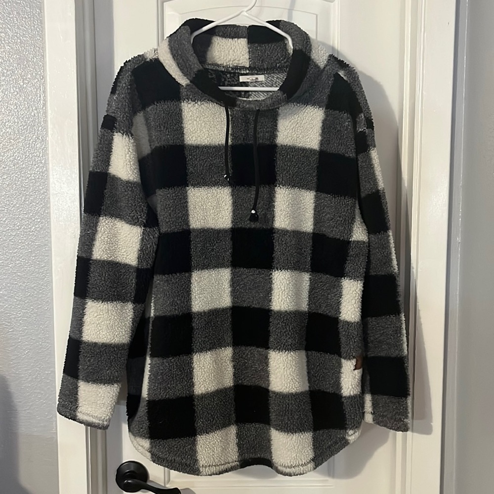 Buffalo Plaid Sherpa